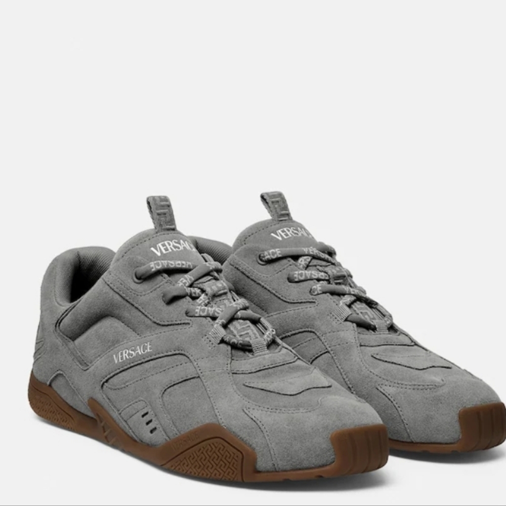 Men's Gray Versace Sneakers - 14.5 US / 47.5 EU